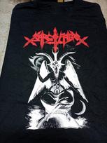 SARCOFAGO – Goat Of Mendes Classic Black T-Shirt Full Size S-5XL BT705 Unisex T-Shirt XXL