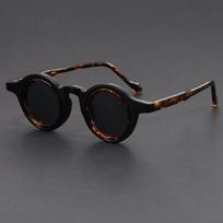 Small Round Steampunk Glasses for Men Women Luxury Y2K Punk Star Sunglasses Retro Fashion Eyewear