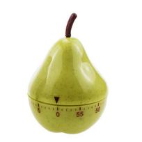 Pear Shaped 60Minute Manual Timer Wind Up Design For Kitchen Baking And Exercise without Battery Required 1