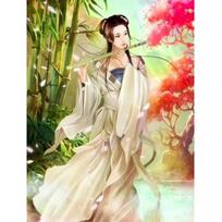 CHENISTORY Ancient Chinese DIY Painting By Number Acrylic Oil Painting Hand Painted Art Gift Scenery Picture Kits Home Decor 20x30cm no frame šviesiai pilka spalva