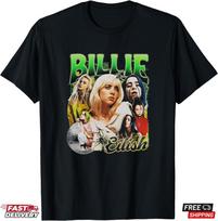 Billie Eilish Music Tour T-Shirt Q23 Family Fan Billie Shirt Gift for Fans Unisex T-Shirt S