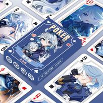Furina Poker Playing Cards Board Games Deck Card