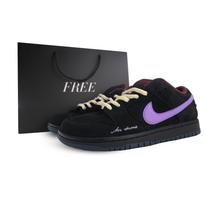Nike Dunk SB Purple Night Leather Abrasion Resistant Low top Skateboard Shoes Unisex HQ1625-600(Team1452-) 42