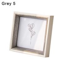 Picture Frame Portable Delicate Resin Square Anti-deform Photo Holder for Home 8 white