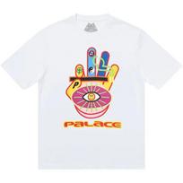 Palace Hippy Cig T-Shirt White Unisex Tops P18TS094 L