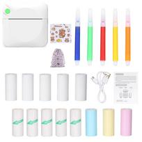 Portable Pocket size Thermal Printer Wireless BT Error Printer Simple Operation Support Photo Notes Text Memo Printing