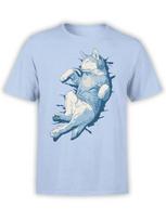 Fantucci Chill Husky TShirt Cute Dog Tee With Relaxed Puppy Unisex S