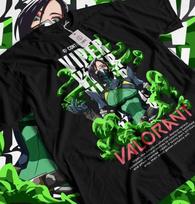 Viper Valorant Inspired Tee Unisex Shirt Valorant Tshirt Computer Game Shirt S