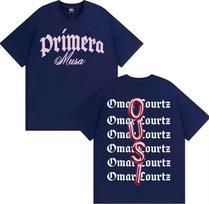2026 Omar Courtz Primera Musa Album Print T Shirt Unisex Unisex Clothing Vintage Short Sleeve TShirts Casual Comfort Tees Unisex L
