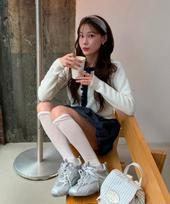 [Saint Satin] Aett Rubber Sole Platform Sneakers 25SS 02 Silver-225