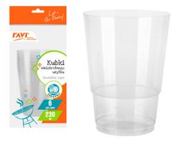 Vienkartiniai puodeliai Simple Solution 50283, 230 ml, 6 vnt.
