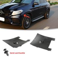 1668841000 Car Mudguard Fender Inner Liner Service Plate Compatible with Mercedes W166 Black black