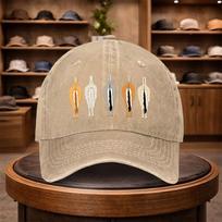 A Baseball Cap Featuring a Norwegian Fjord Design Perfect for Casual Outings This Stylish Adjustable Hat Is Suitable for Outdo 1pc