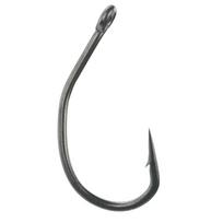 500pcs High Carbon Steel Barbed Fish Hooks PTFE Coated for Lure Fishing in Lake Model 8023-Terminal Tackle for Carp (as the picture,Size 1)