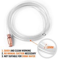 Gas Siphon Hose Pump Shaker Siphon 1/2  Valve Virgin For Gasoline Fuel Transfer Safe Multi-Purpose Self Priming Pump Hose