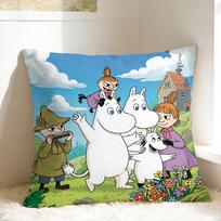 Cute M-Moomins Pillow Cover  Comfy Cushion Cover Funny Pillow Case For Sofa Home Decor 40x40cm
