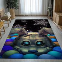 Siaubo Freddy F-FNAF Žaidimai Svetainės Neslystantis Kilimas Minkštas Kilimas Miegamojo Vaikų Žaidimų Kambario Sofos, Namų Dekoras Durų Kilimėlis Dovana 40x60cm