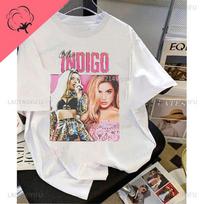 Playera Lola Indigo Camiseta World Tour Merch Unisex Unisex Cotton Graphic Tshirts Spain Singer Music Camisa Clothing S