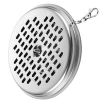 1PC Outdoor Portable Mosquito Coil Box Household Hangable Portable Mosquito Coil  Large Mosquito Coil Holder Ash Tray Mosquito Coil Tray with Cover