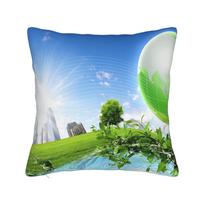 Frutiger Aero Button Square Pillow Case  Cushion Cover Fashion Polyester Decor Throw Pillow Case Cover for Car 40*40cm 40x40cm
