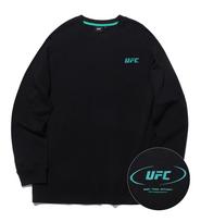 Ufc Sports Ufc Active Relax Fit Long Sleeve T-Shirt Black U2Lsu1302Bk L