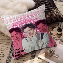 Singer H-Harry S-Styles Pillow Cover Sofa Cushion Cover Home Room Decoration Children Gift 30x30cm