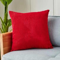 Velvetinis pagalvės užvalkalas Jaukus užvalkalas pagalvei 45x45cm Svetainės sofai Dekoratyvinės pagalvės Nordic namų dekoras Housse De Coussin 50x50cm red