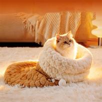 Sleeping Bag for Indoor s Cozy Winter s Sleeping Bags Soft Plush Sack Self Warm Pet Bed Tunnel Pet Calming Bed for One Size ruda