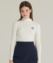 Mackie Half-Neck Layer T-Shirt White 1 Size