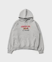 Le Tigre Campus Hoodie Pullover (Heather Gray) Heather Gray/M