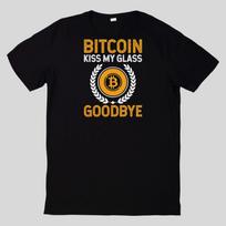 T-Shirt Crypto Bitcoin Baumwolle Fun Spaß Sprüche Lustig Cartoon M