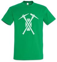 Pickaxe Territory T-Shirt Into The Realm Symbol Badlands Sign Logo Baron M