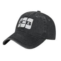 NEW JCB Baseball Cap Unisex Women Snapback Trucker Fashion Mesh Hat Outdoor Sport Running Adjustable Gift Adjustable