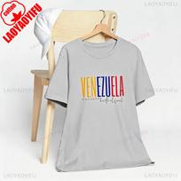 Venezuela Hasta El Final Tshirt Venezuela Casual Modern And Trendy Shirt Unisex Unisex Daily Life Cotton Streetwear Venezuelians Tee S