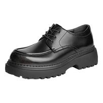 Belle Men's A1695 Thick-Soled Derby Shoes 38 juoda