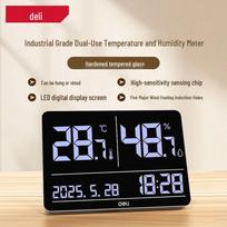 Deli Smart Indoor/Outdoor Thermometer & Hygrometer (CN version)