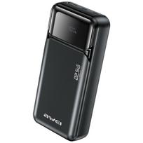 Powerbank Awei Pa-92 20000Mah 22,5W Pd   2Xusb-C Czarny
