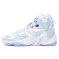 Nike Lebron 13 Christmas Slip Resistant Lightweight Non slip Lightweight High top Performance Basketball Shoes Mens 816278-144 46 balta/mėlyna