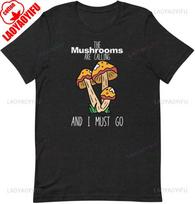Novelty Fungus Sprouts Vegetable Agaric Shiitake Hilarious Toadstool Unisex Unisex Fashion Vintage Vacation Cotton Graphic T Shirts S