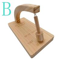 Magnetic Swing Pendulum Ornament Handmade Tabletop Game Toy Decision Maker Pendulum  Women B brown