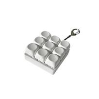DIY Finger Fidget Clicker Keychain 4/9Keys Button Finger Clicker Toys Keyboard Fidget Toy  Adult 9 Keyboard