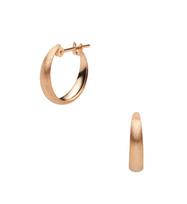 Vendome Aoyama K18PG Pink Gold Hoop Earrings AGAA1593 PG [Official]