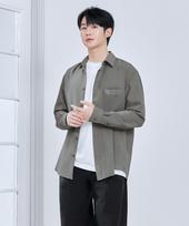 Mind Bridge Linen-Like Semi-Oversized Shirt - 4 Colors Lb/095