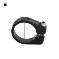 Super Light Titanium Bike Seatpost Clamp Aluminum Zinc Zinc Alloy Aluminum Tube Clamp  for Mountain Bike 28.6mm juoda