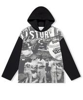 Yes Ic Baseball Waffle Hoodie Black Xl