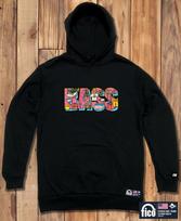 Doldol Fico-Hoody-155 Extreme Fishing Brand Fico Character Graphic Hoodie Light Gray/S