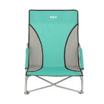 Nc3035 Nils Camp Green-Grey Beach Chair