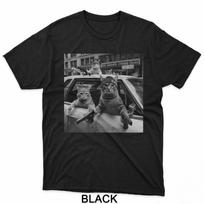 Funny Gangster Cats Street Design T-Shirt Unisex T-Shirt S