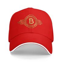 Bitcoin Trucker Cap Outdoor Mesh Baseball Caps Snapback Adjustable Racing Cap High Quality Golf Wear Hiking Hat