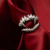Game Baldur's Gate 3 Rings Cosplay Astarion Vampire Adjustable Metal Ring Halloween Props Adjustable